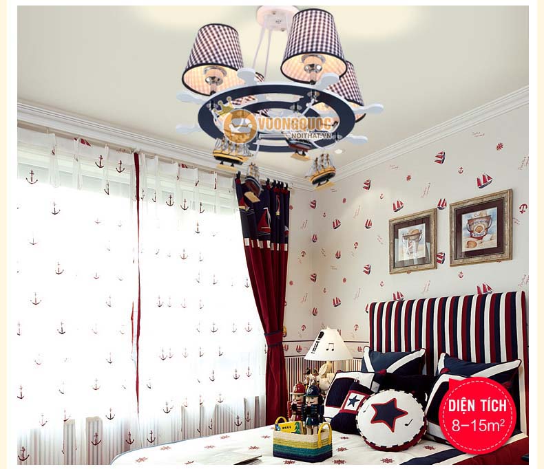 Đèn chùm trẻ em nghệ thuật UHS131-4